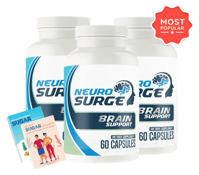 NeuroSurge three-bottle package